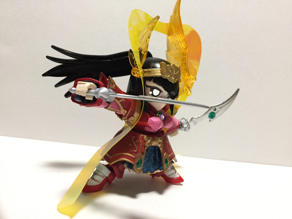 武器は2刀の剣を袁術から。