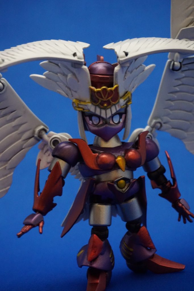 ミネルバXの他にもデビルマンの妖鳥シレーヌも盛り込んでいます。