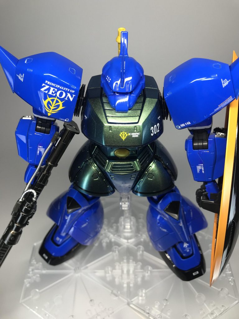 MG ガトー専用ゲルググ  ver.2.0 〜オリジナル・グロス塗装〜–4枚目/制作者：モルガナ