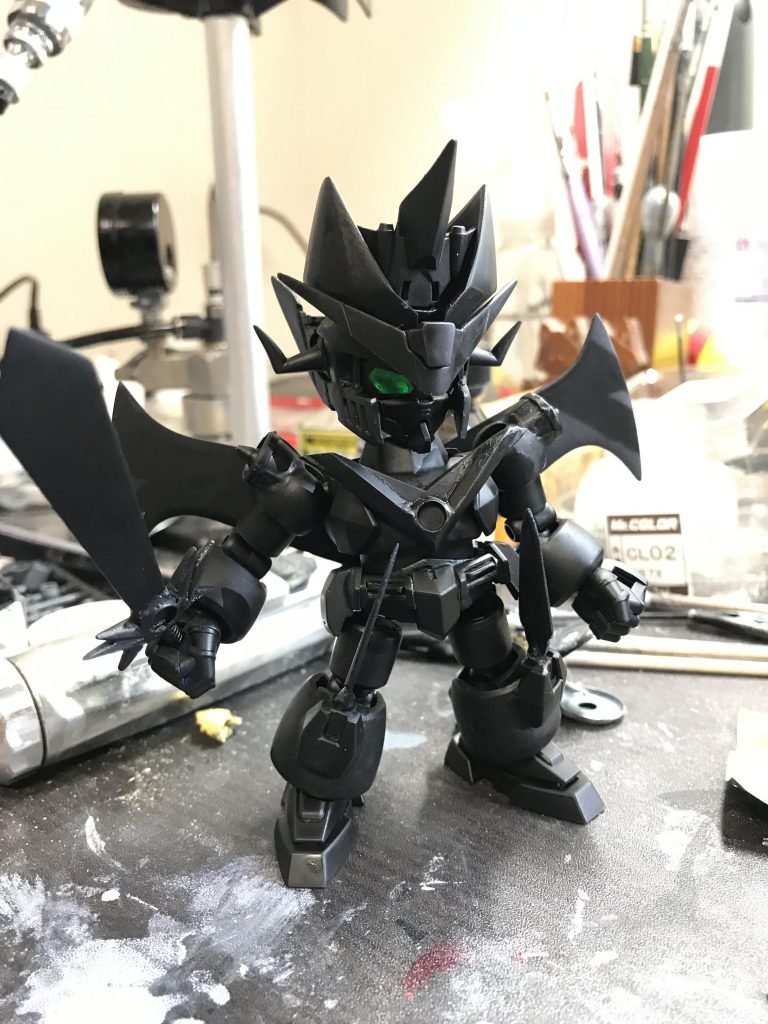 サフは何時もの黒立ち上げ