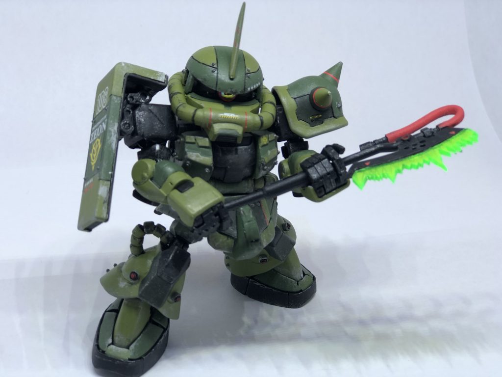 ヒートホークもMGを加工しました!