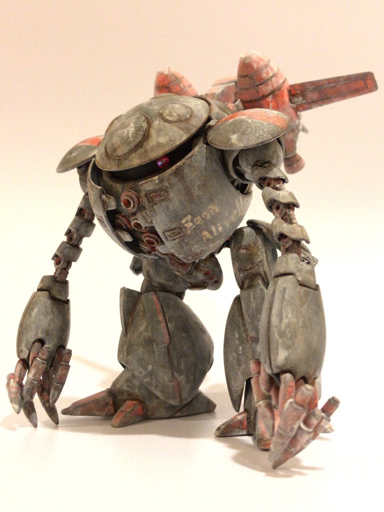 前傾姿勢だと実にゴッグタイプ感が出ますね〜