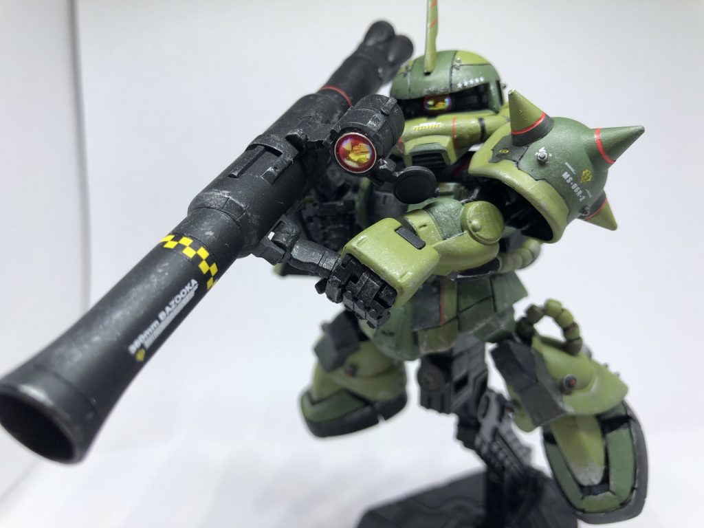 RGとのミキシングとプラ板工作だけです。