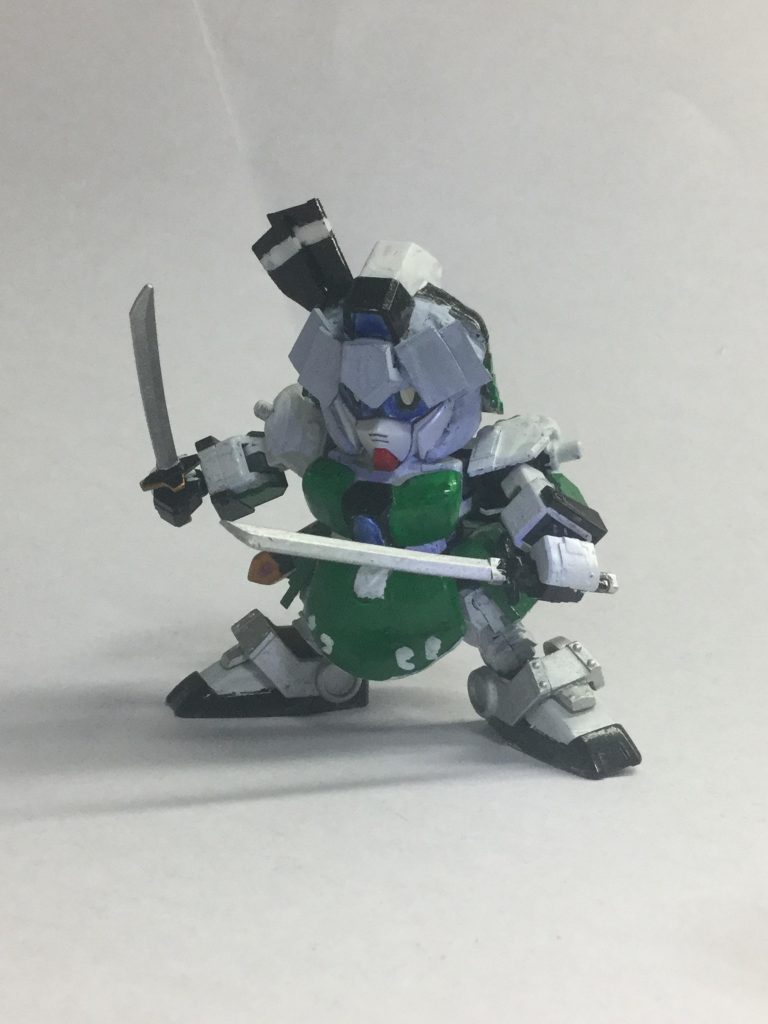 刀を二本持つのもかっこいいですな！