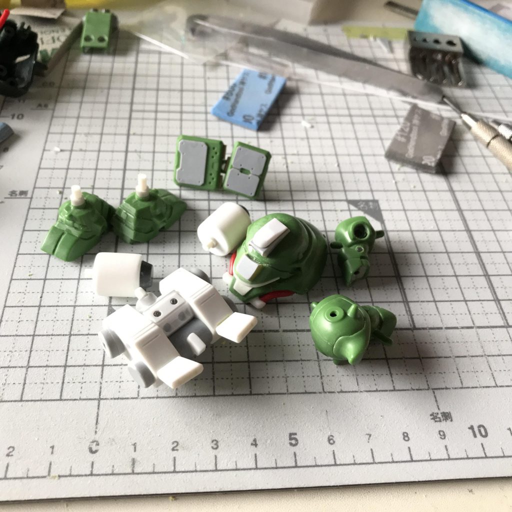 ギラ・ドーガ 重装型 origin–2枚目/制作者：@soraso20032006