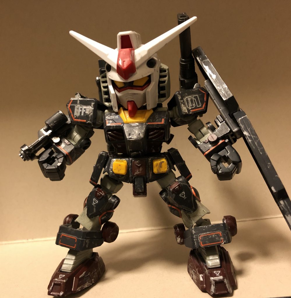 デカール貼りやハゲチョロ加え…てこうじゃ。