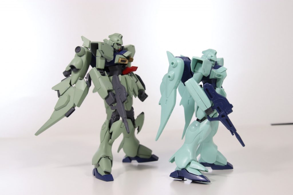 スラスターはほぼ原型が無いくらい作り直しました