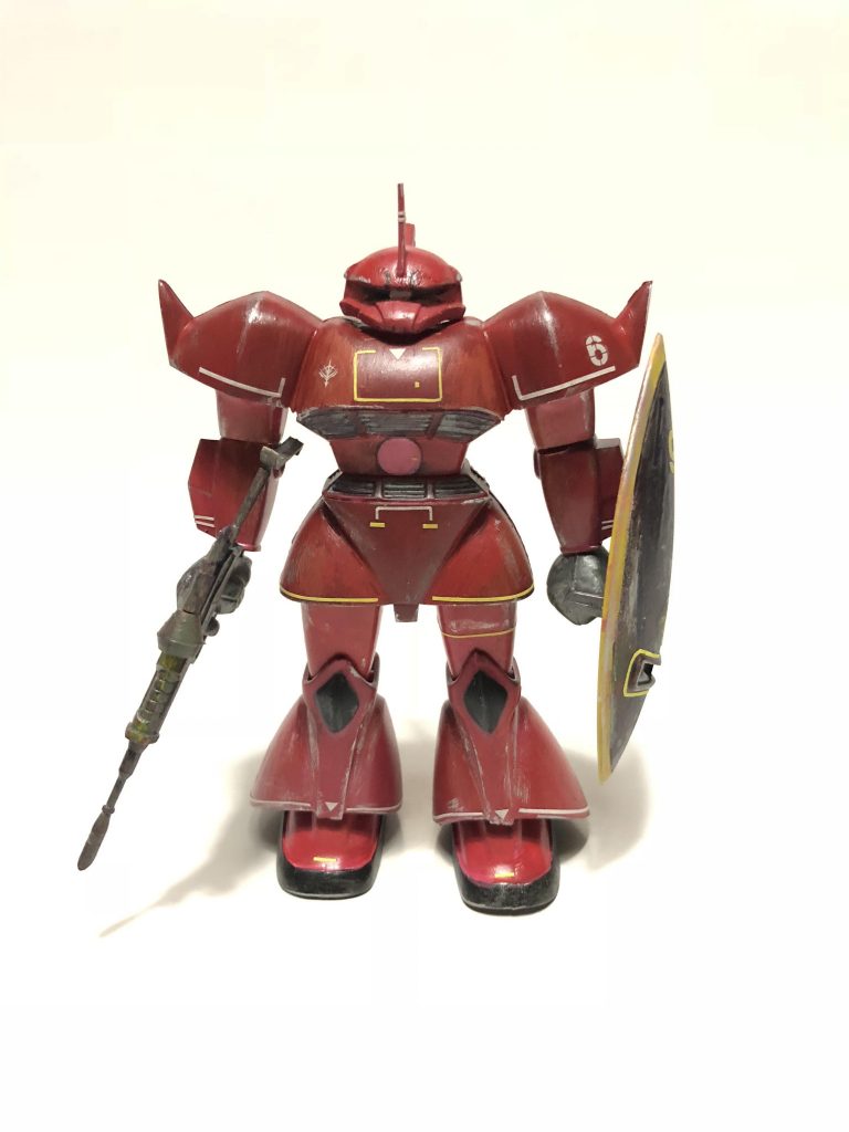 旧キット1/144「シャア専用ゲルググ」｜GORO55さんのガンプラ作品