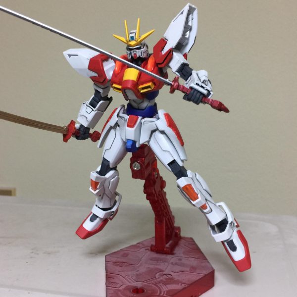 ビルドバーニングガンダム(金砂地の太刀・銀砂地の太刀) 乱舞の舞