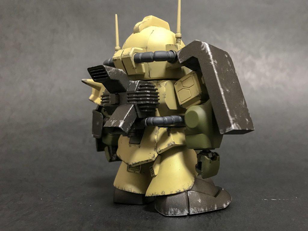 BB戦士 ザクデザートタイプ–5枚目/制作者:たつ屋