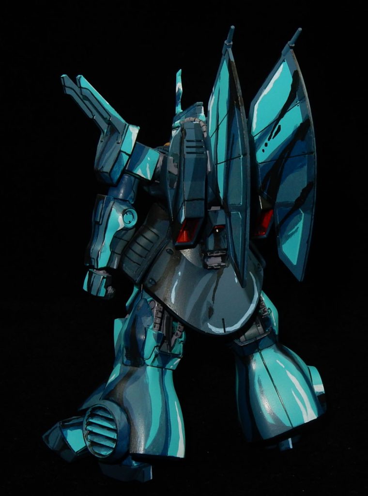 HGUCディジェ 80年代風アニメ塗りイラスト風–9枚目/制作者：今日