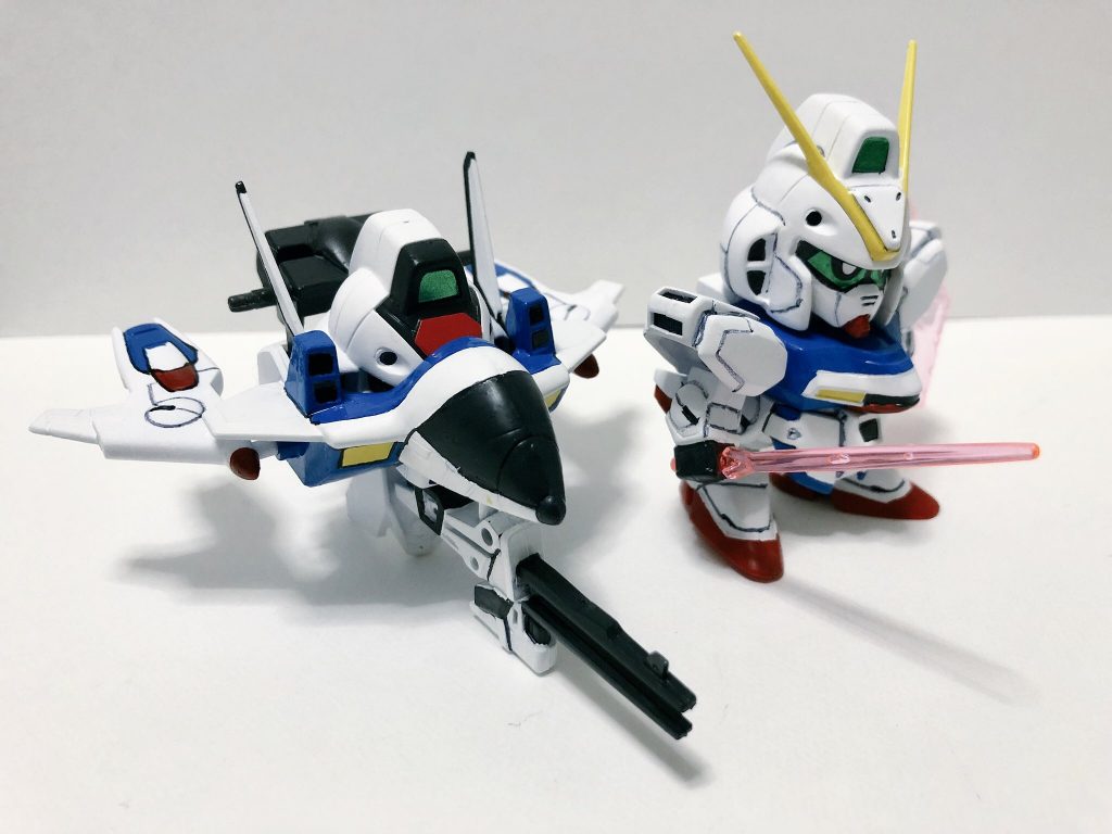 コアブースターとＶガンダム