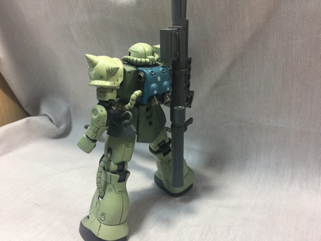 HG 1/144 シャア専用ザクⅡ(オリジン版) 量産カラー–4枚目/制作者：ほい