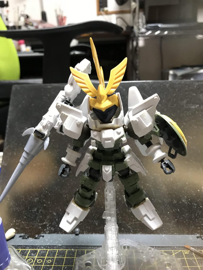 とにかく、嵐の騎士のパーツ分けが大変でした