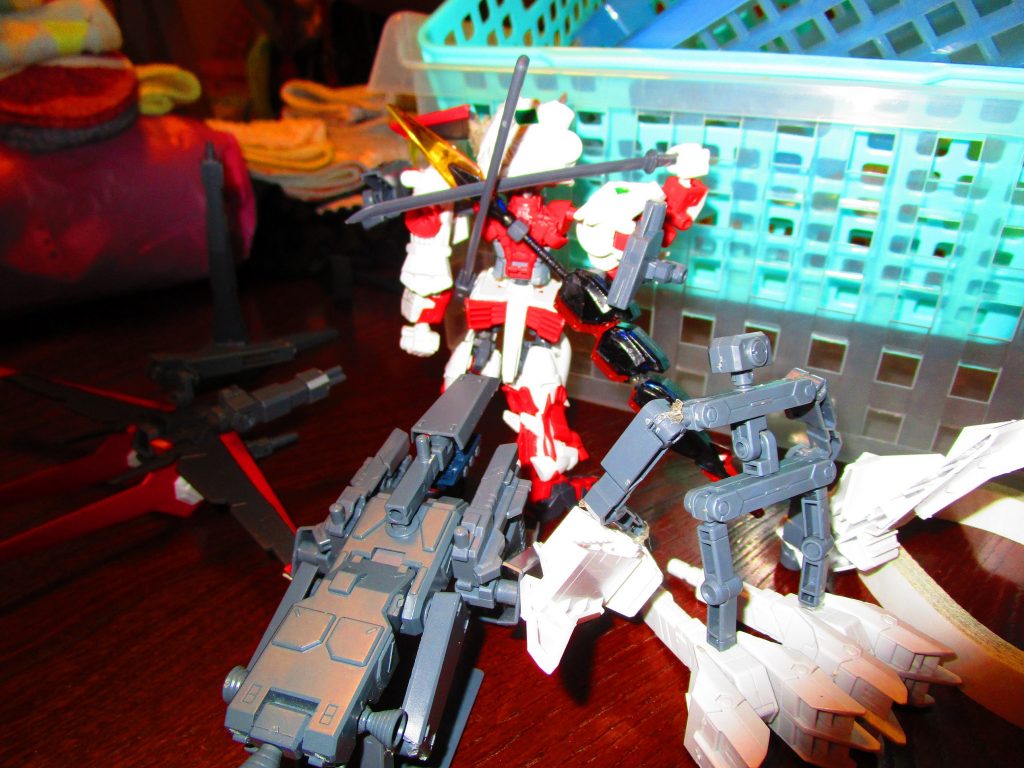 製作途中の風景