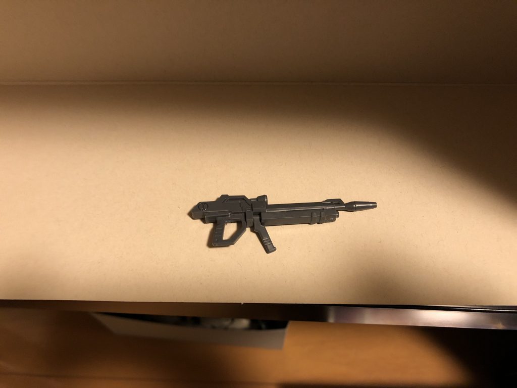 おまけその2のビームライフル。
どちらかと言うと自衛用ですね