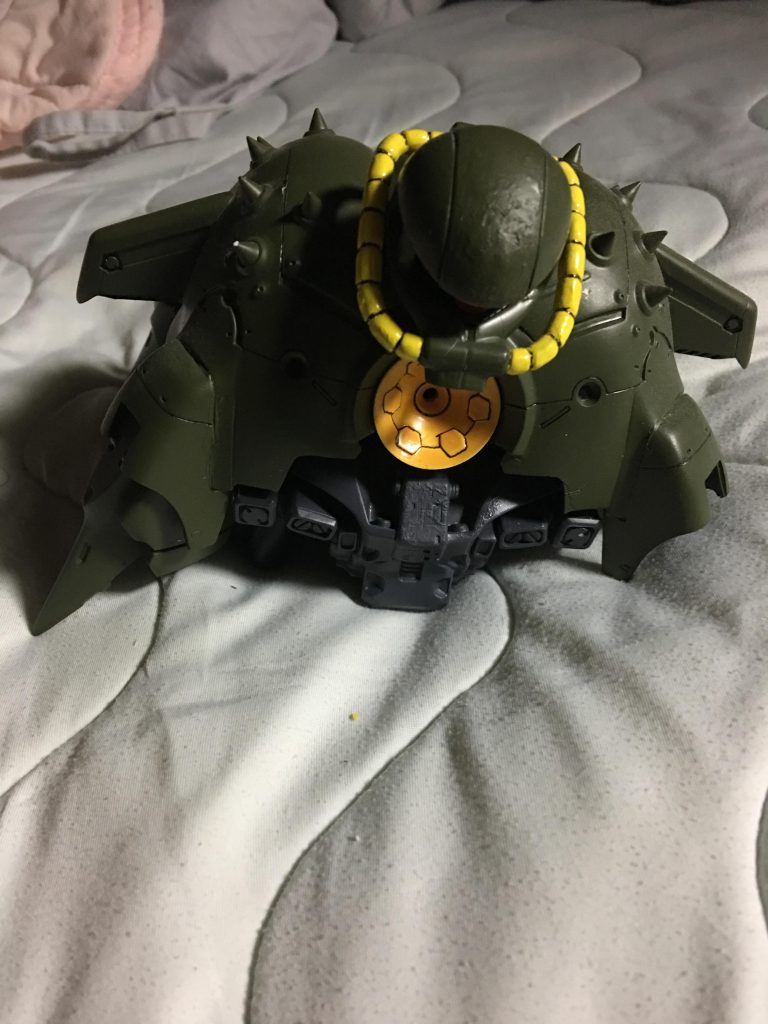 完成の後に娘に破壊され、無残な姿に。
ただ、結果として原作再現になり直さずにこのままの姿で飾ろうと思います(｡･ω･｡)笑