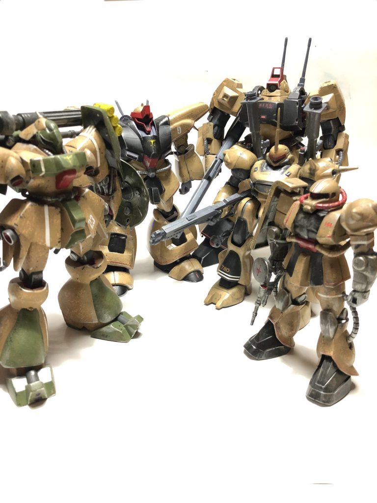 旧キット「1/144ドライセン」–6枚目/制作者:GORO55