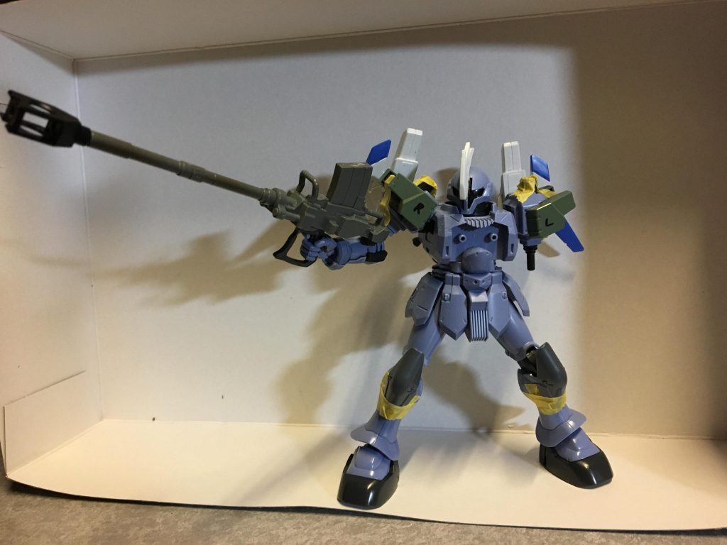 仮止め状態、イメージはまとまっていたんですがカッコよく出来るか不安でした💧