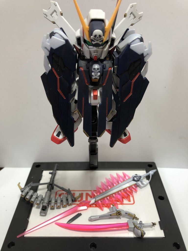 最後に武装全部と。
意外と塗装も細かったですわ^_^;