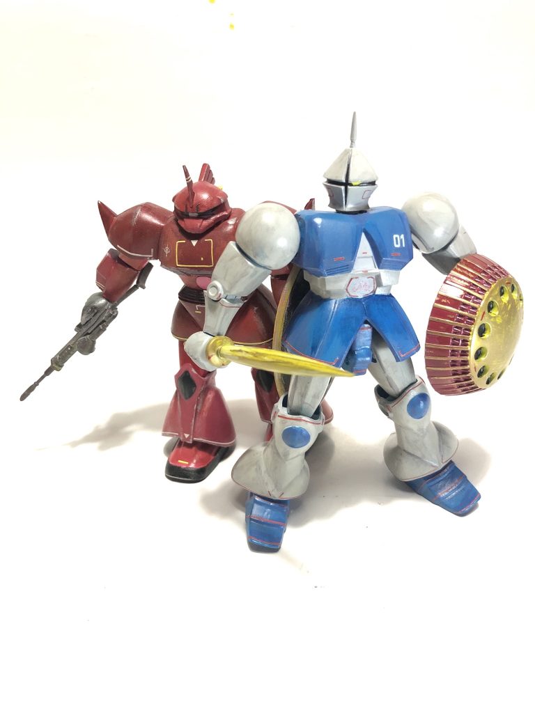 「シャアなのか?」
「シャアーッ、退けい」