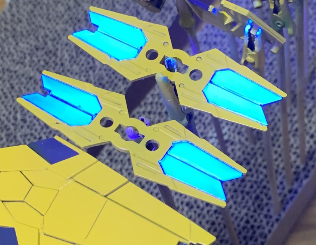 シールドもおなじく
ちなみに現在ナラティブガンダムを誠意制作中です。そちらも今後アップ予定ですのでよろしければご覧ください。