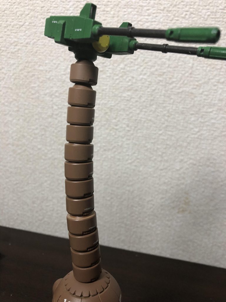 圧倒的高さの2連装キャノン‼︎歴戦のスナイパーでもこれで狙撃は難しいだろう。