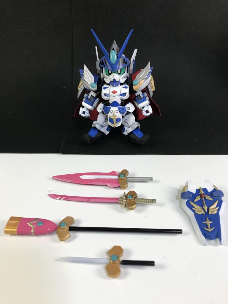 魔法も使える騎士ということで、杖も作りました。