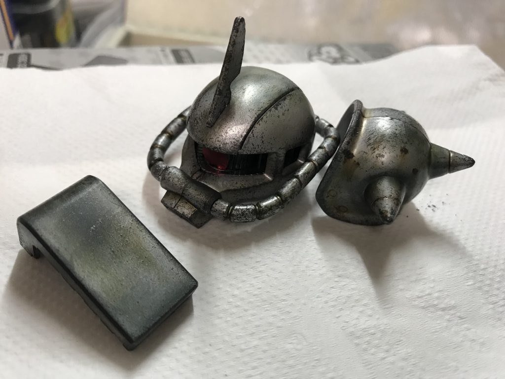 肩シールドは特に満足いく仕上がりになりました♫