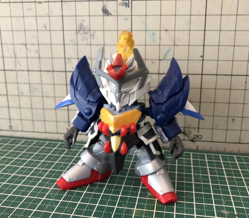 3.ある程度まとまってきましたが、額周りの装飾が気に入らなくて、モチーフに寄せる形に変更しました。