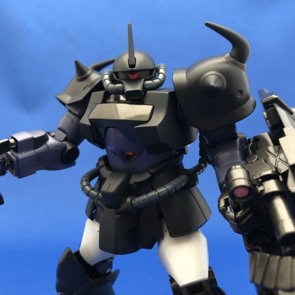 グフカスタム 黒い三連星カラー | にゅーたいぷしげおさんの