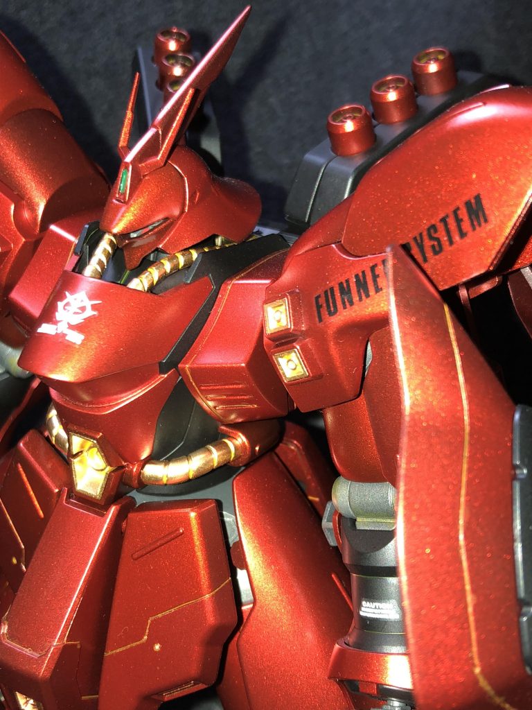 動力パイプや砲門などのオレンジのパーツは金色に変更しました(*⁰▿⁰*)