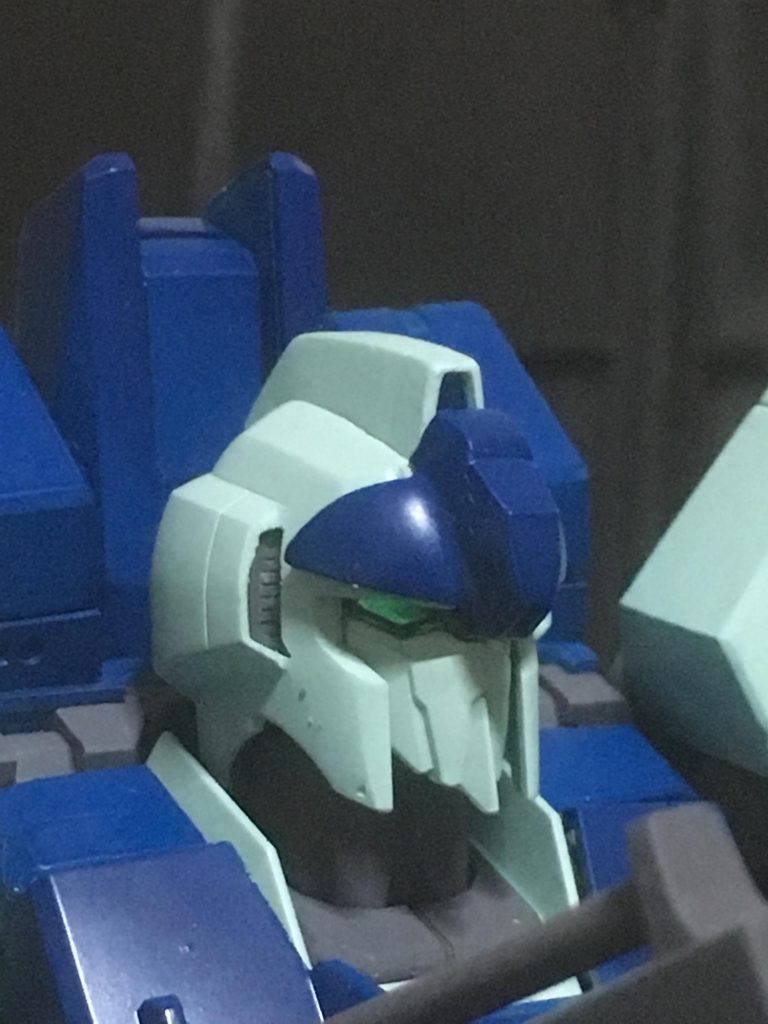 Zガンダムを取り込むことで得たイケメンフェイス