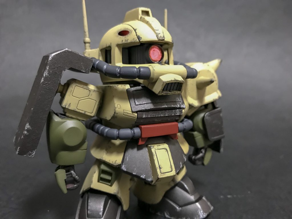 BB戦士 ザクデザートタイプ–4枚目/制作者:たつ屋