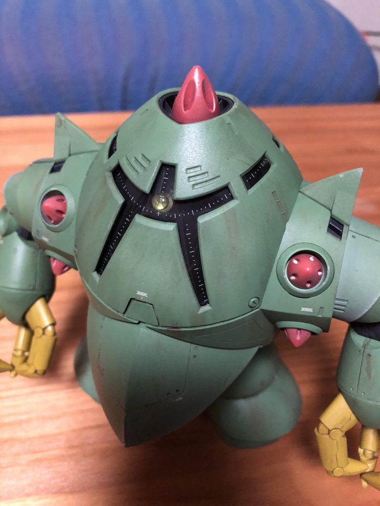 ウォッシング、錆び表現、難しい。