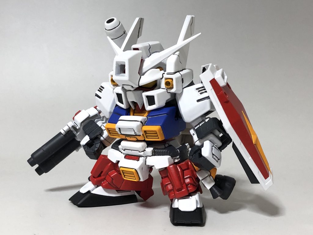 ヘッドギア装備！ギア自体もアレンジしました。