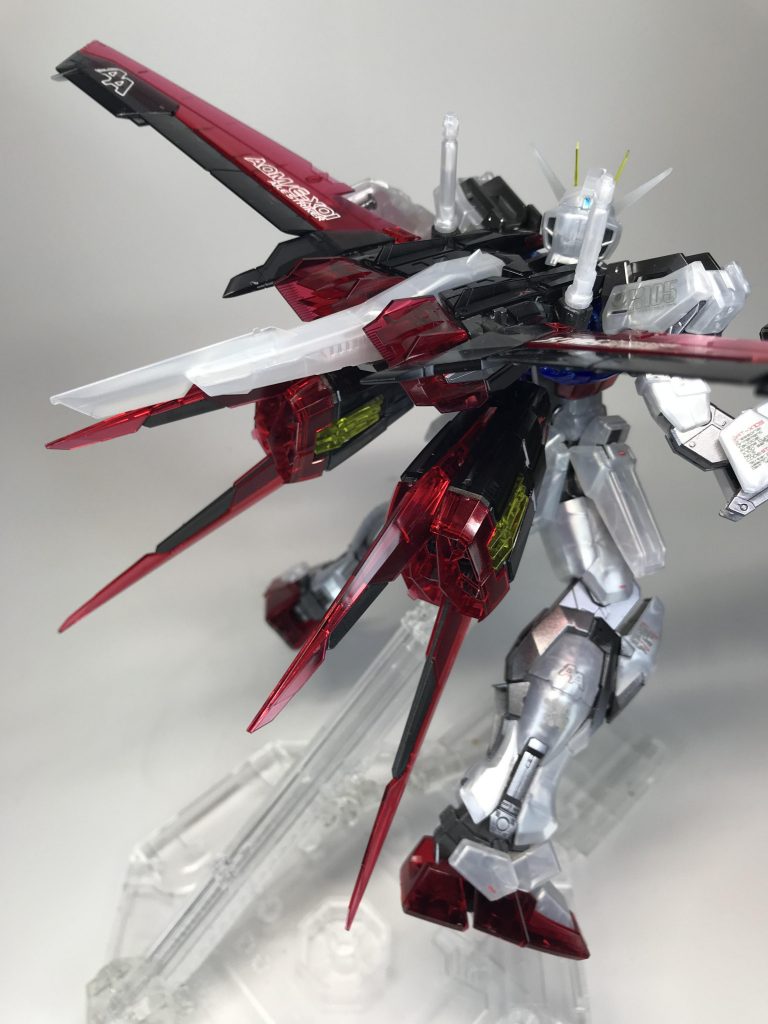 MGエールストライクガンダム クリアカラー ver. フレーム塗装仕上げ–4枚目/制作者：モルガナ