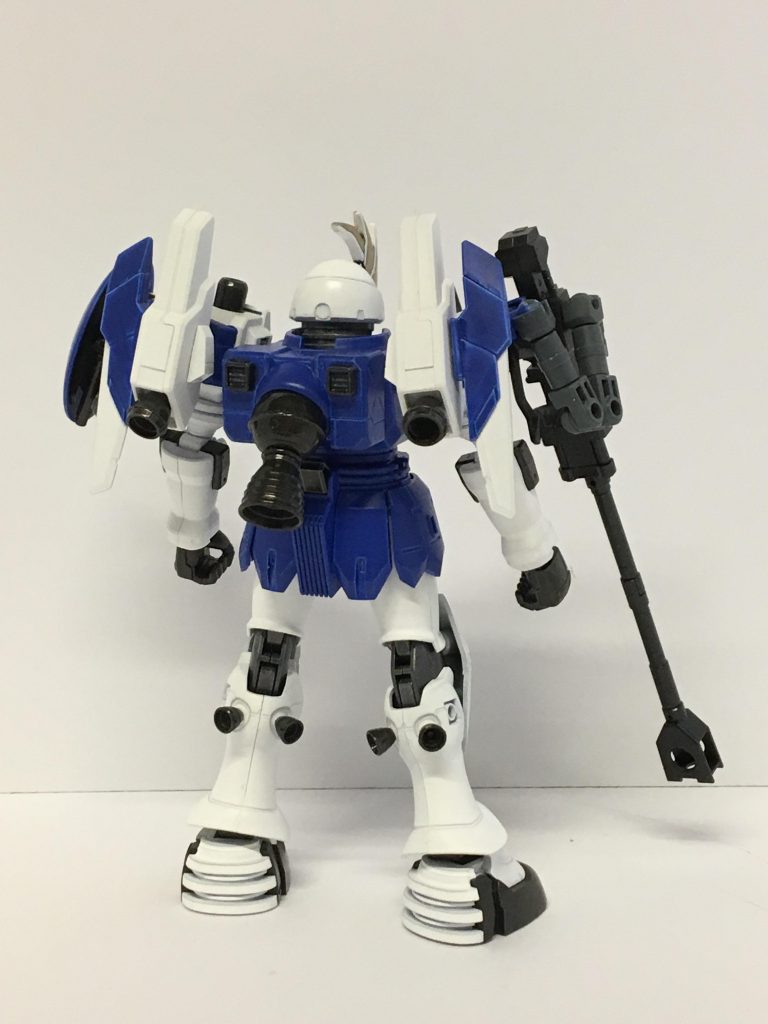 背中の土星エンジンもプチ改造しました。