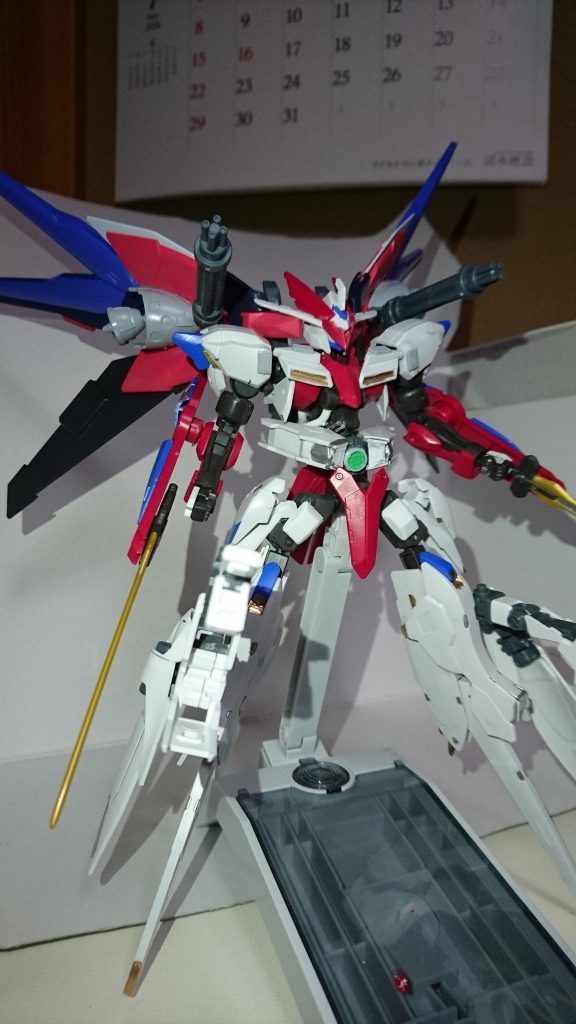 ｢ガンダムシャルティア｣の塗装前です。