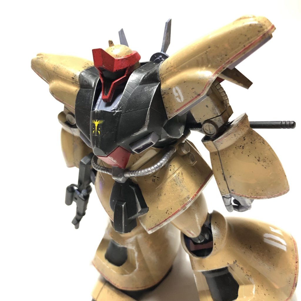 アップ
全体をデザートイエロー塗ってからスポンジでウェザリングしてフレッシュイエローでちょっとムラに艶だし。
最近この方法がお気に入り。