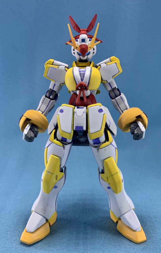 フロントビュー。

頭と、胸のリボンがキュートです。