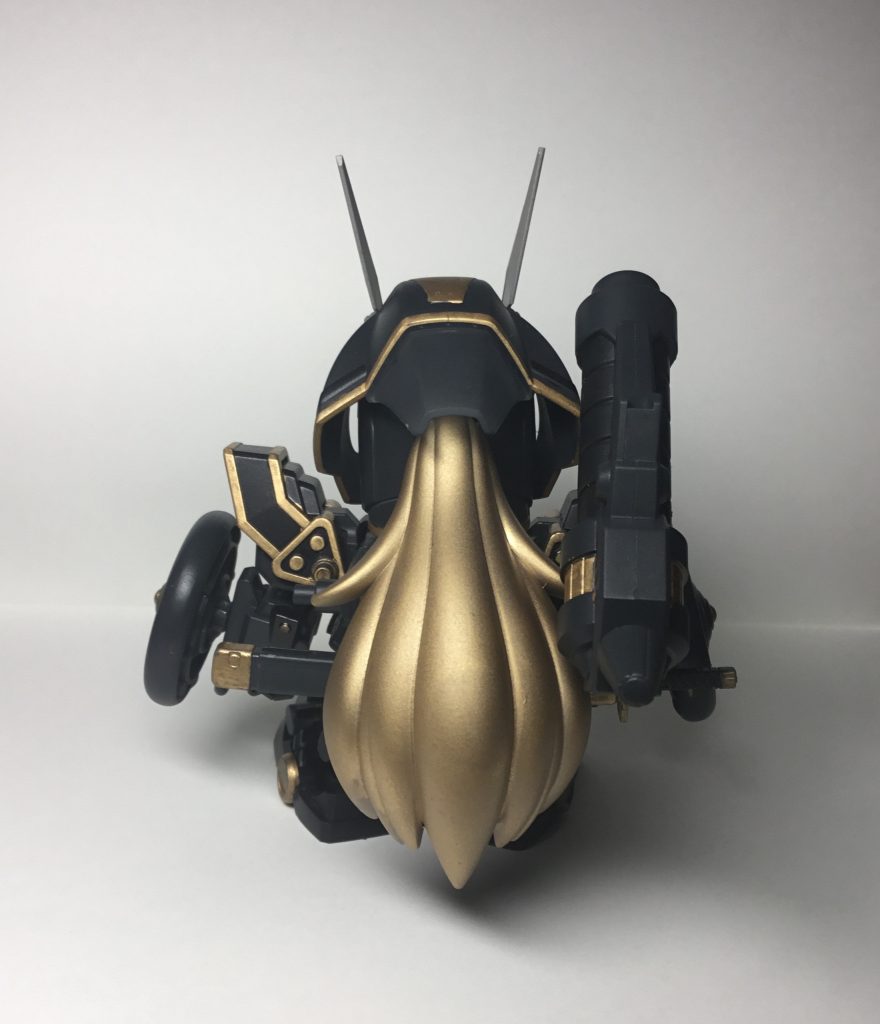 後ろから