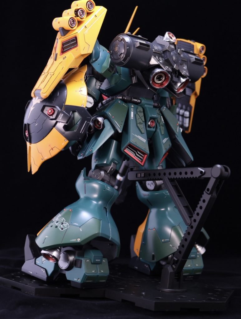 RE/100ヤクトドーガ(ギュネイ・ガス機)–4枚目/制作者：@soraso20032006