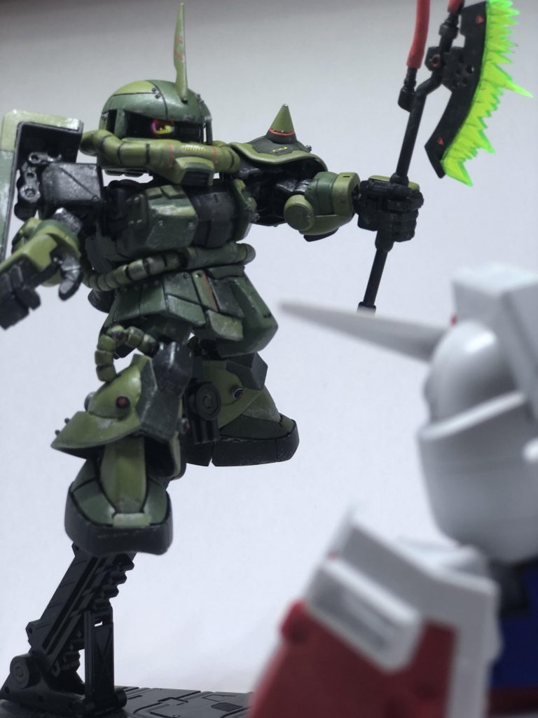 ワンチャン!ガンダムに勝てそうかも!
ガンバレザク隊長君!