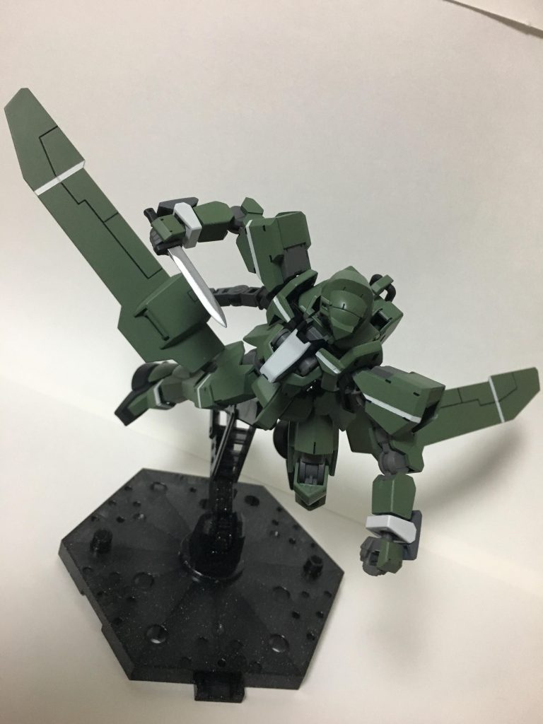 羽根も展開可能