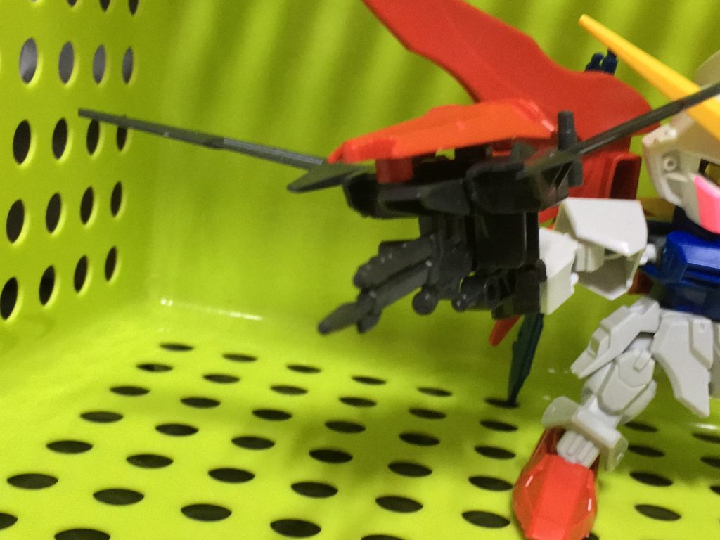 エールストライカーパックが武器になるギミックは仕様通り