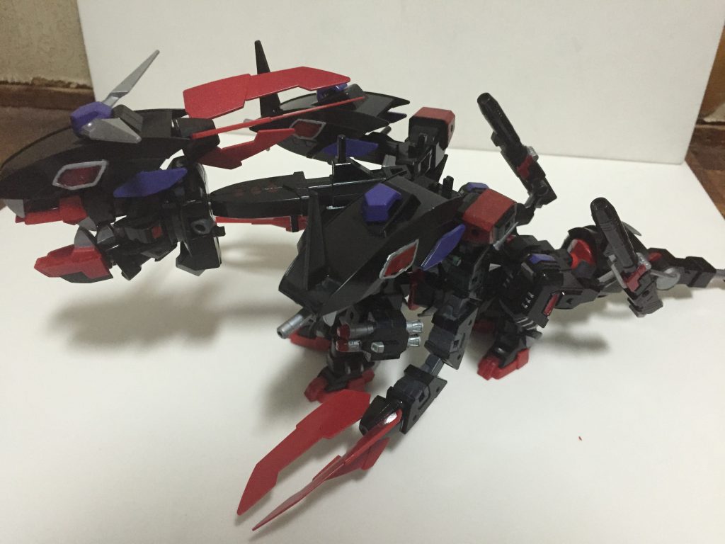 ブラックSDGガンダム–3枚目/制作者：ワンタン