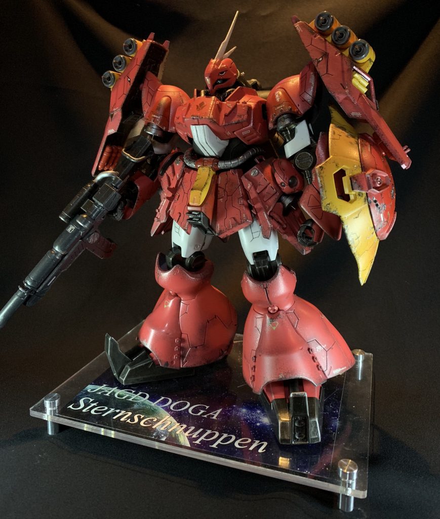 今回自宅で撮影できなかったので、ガンダムバーにて場所かりて撮りましたw