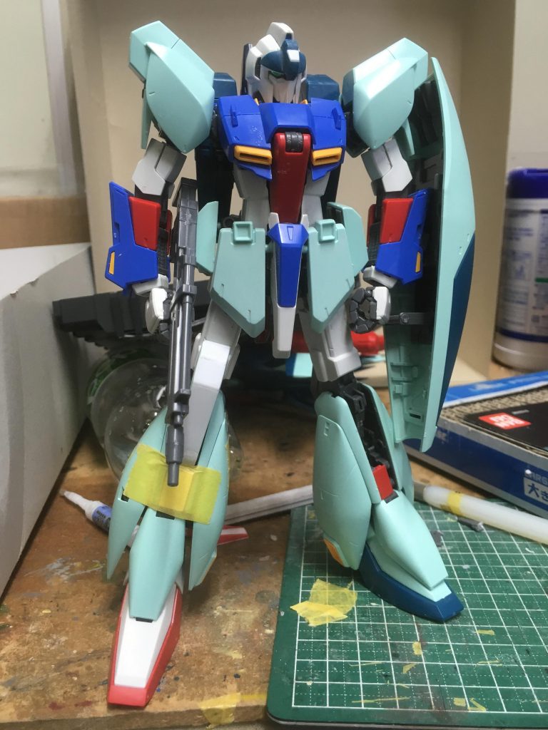 膝から下を変形機構を残したままリガズィにして