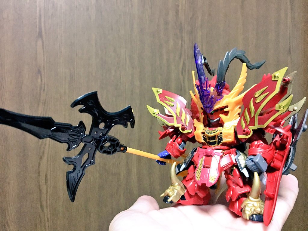 玄武装呂布、呂布、関羽、郭嘉、司馬懿、太史慈の部品を散りばめて行き